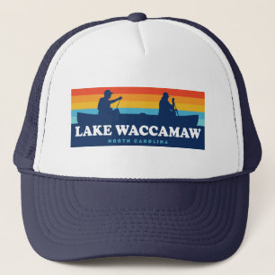 Lake Waccamaw North Carolina Canoe Truckerkappe