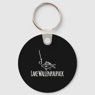 Lake Wallenpaupack Alberner Süßer Fisch Angelhaken Schlüsselanhänger