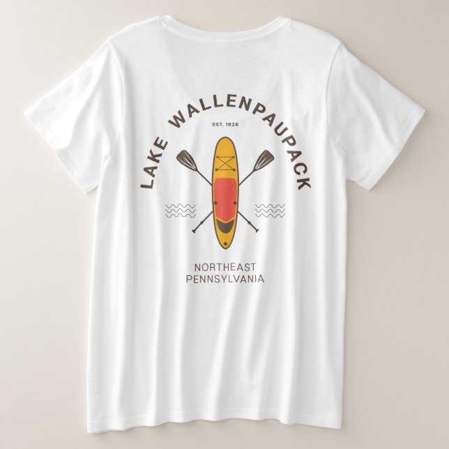 Lake Wallenpaupack Pennsylvania Paddle Boarding (Design dos)
