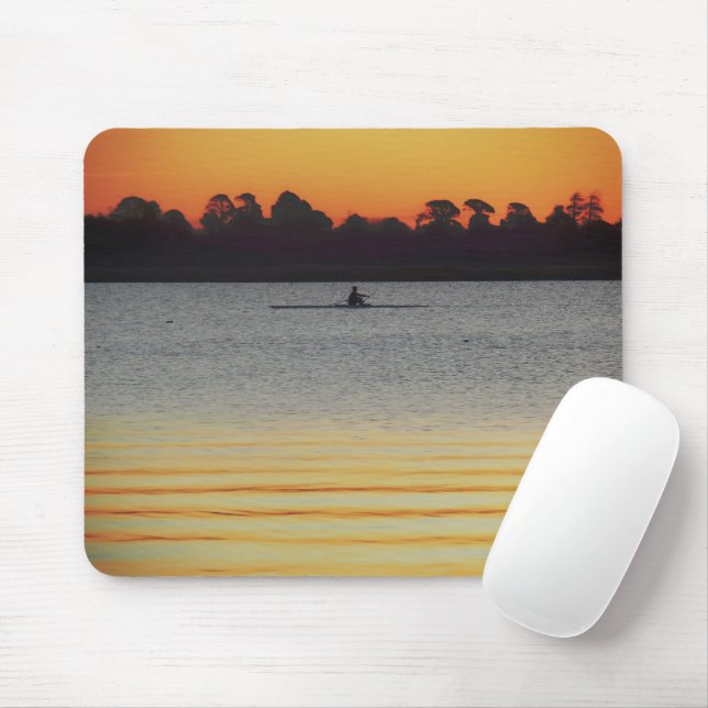 Lake Wendouree Calm Before Nightfall Mousepad (Mit Mouse)