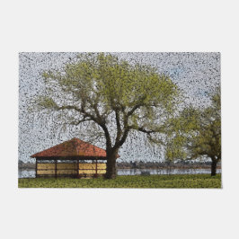 Lake Wendouree Pavilion Door Mat Fußmatte