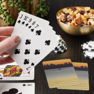 Lake Wendouree Ruhe vor Einbruch der Nacht Spielkarten
