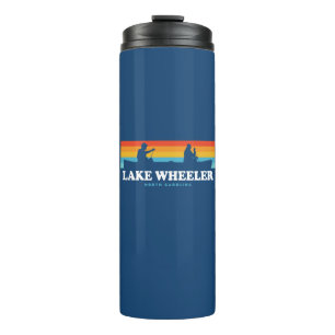 Lake Wheeler North Carolina Canoe Thermosbecher