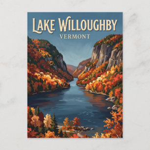 Lake Willoughby Westmore Vermont Postkarte