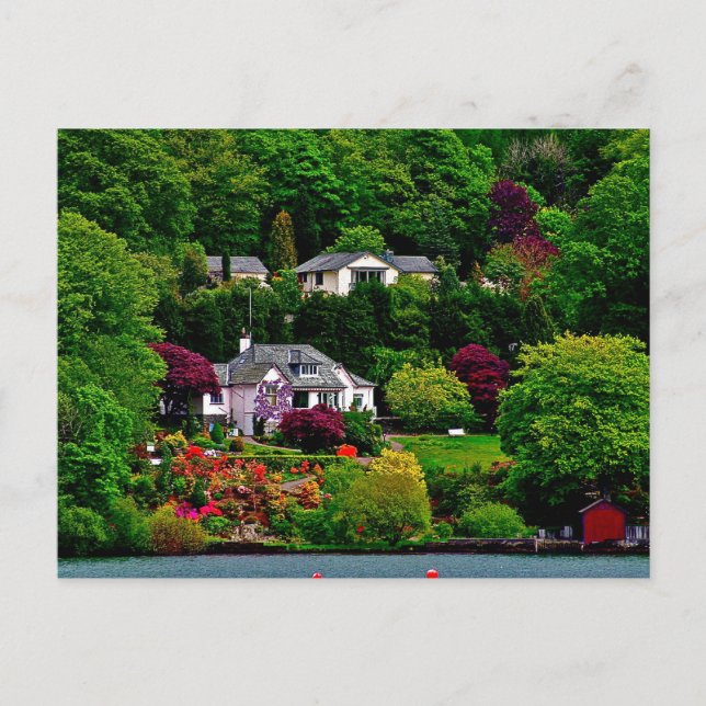 Lake Windermere England Postkarte (Vorderseite)
