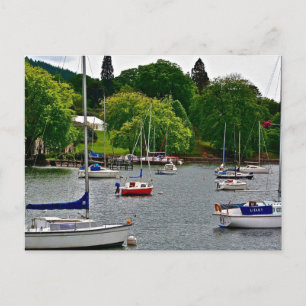Lake Windermere England Postkarte