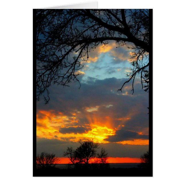 Lake Winnebago Sunset Card (Vorne)