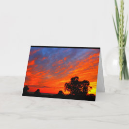 Lake Winnebago Sunset Denken Sie an Sie Karte