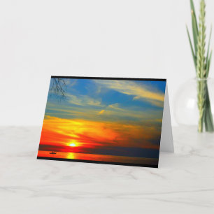 Lake Winnebago Sunset Toute carte d'occasion