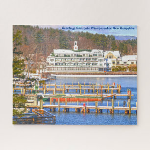 Lake Winnipesaukee New Hampshire. Jigsaw Puzzle