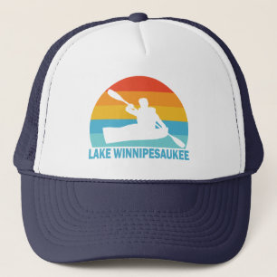 Lake Winnipesaukee New Hampshire Kayak Truckerkappe