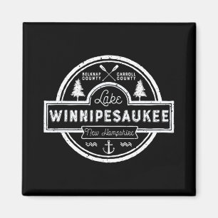 Lake Winnipesaukee New Hampshire Männer Frauen Cam Magnet