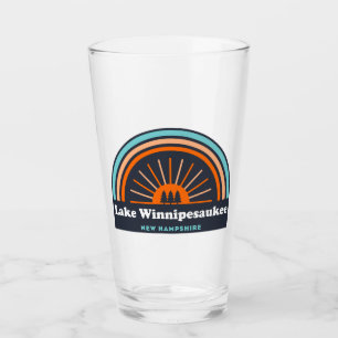 Lake Winnipesaukee New Hampshire Rainbow Glas