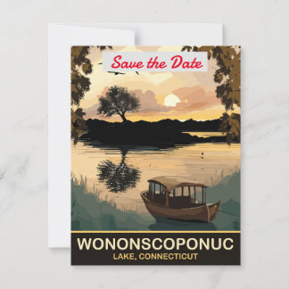 Lake Wonscopomuc, Connecticut, Save The Date