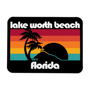 Lake Worth Beach Florida Magnet