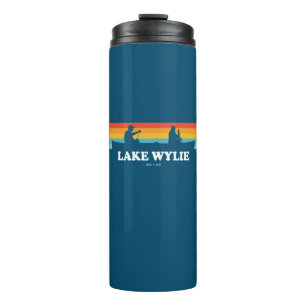 Lake Wylie North Carolina South Carolina Canoe Thermosbecher