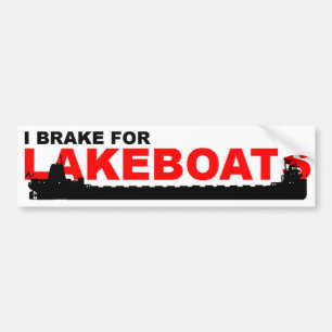 Lakeboat Autoaufkleber -- Klassisch