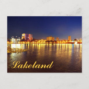 Lakeland, Florida, USA Postkarte