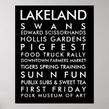 Lakeland-Geschichte 16x20 weißer Text