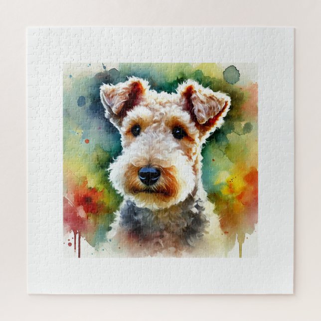 Lakeland Terrier Dog 180724AREF117 - Watercolor (Vertikal)