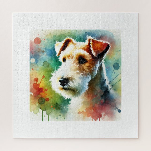 Lakeland Terrier Dog 190624AREF116 - Watercolor (Vertikal)