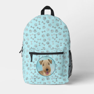 Lakeland Terrier Gemälde - Süße originelle Hundeku Bedruckter Rucksack