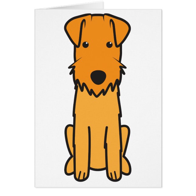 Lakeland-Terrier-HundeCartoon (Vorne)