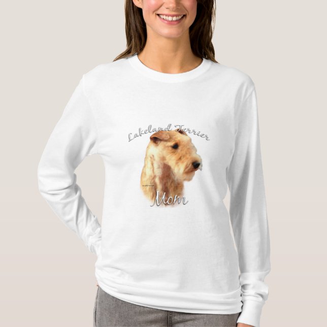 Lakeland Terrier Mama 2 T-Shirt (Vorderseite)