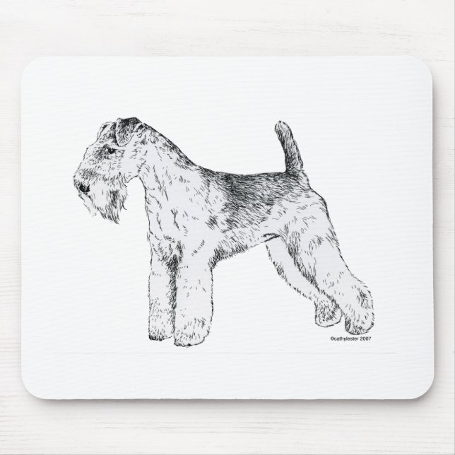 Lakeland Terrier Mousepad (Vorne)