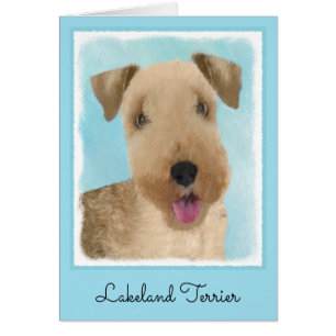 Lakeland Terrier Painting - Niedliche Original Dog