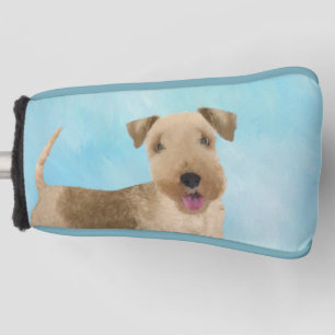 Lakeland Terrier Painting - Niedliche Original Dog Golf Headcover