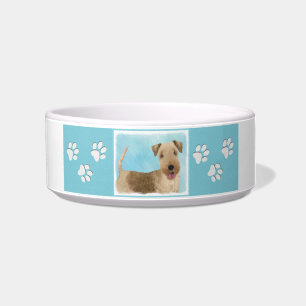 Lakeland Terrier Painting - Niedliche Original Dog Napf