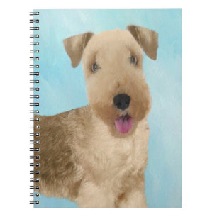 Lakeland Terrier Painting - Niedliche Original Dog Notizblock