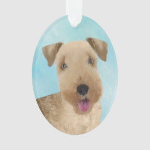 Lakeland Terrier Painting - Niedliche Original Dog Ornament