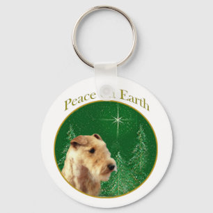 Lakeland Terrier Peace Schlüsselanhänger
