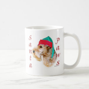 Lakeland Terrier Santa Paws Kaffeetasse