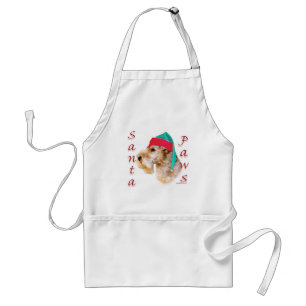 Lakeland Terrier Santa Paws Schürze