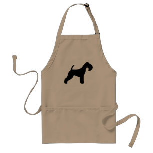 Lakeland-Terrier-Silhouette Schürze