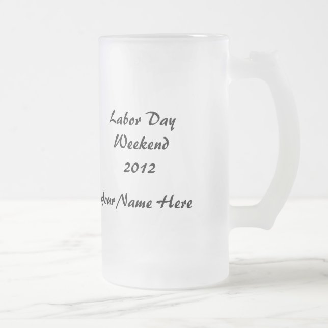 Lakenheath Rod u. Mattglas Bierglas (Rechts)