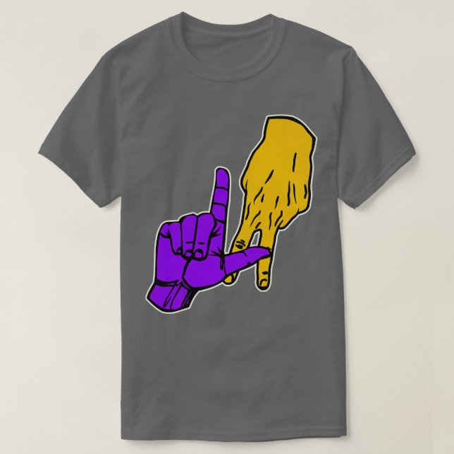 LAKER Handsignal T-Shirt (Design vorne)