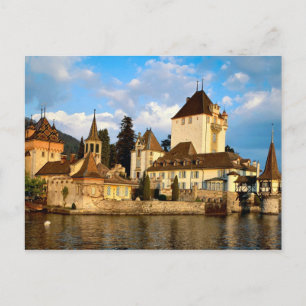 Lakeside Chateau Postkarte