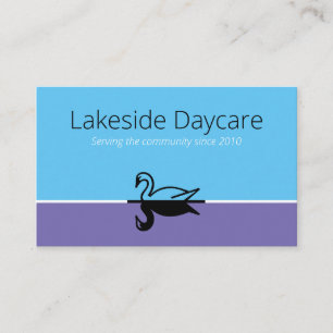 Lakeside Garderie Océanie Carte de visite
