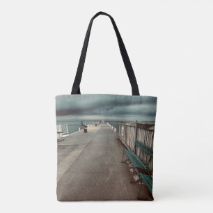 Lakeside Pier Fotografie Tasche