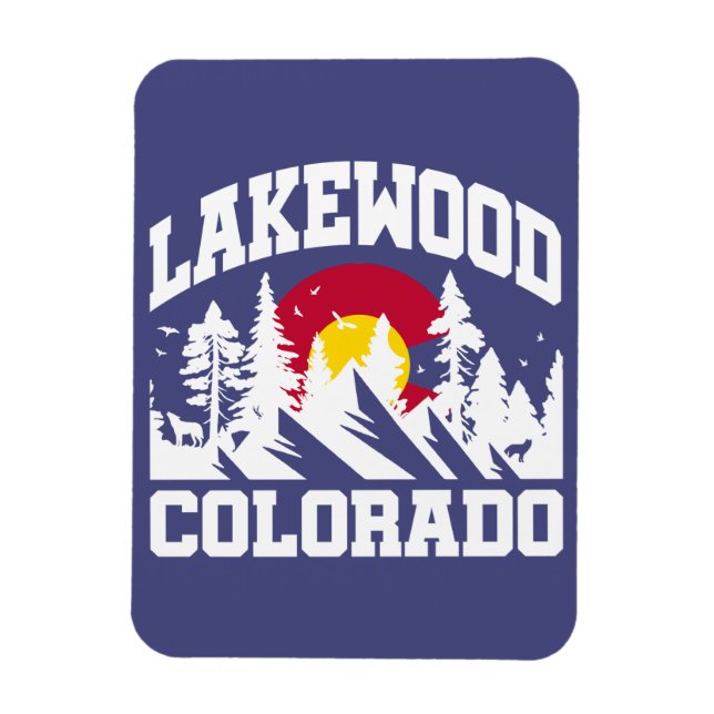 Lakewood, Colorado Magnet (Vertikal)