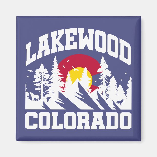 Lakewood, Colorado Magnet (Vorne)