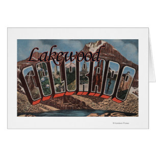 Lakewood, Colorado - Scènes de grandes lettres