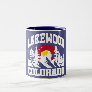 Lakewood, Colorado Zweifarbige Tasse