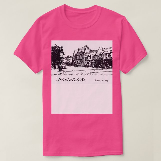 Lakewood New Jersey T-Shirt (Design vorne)