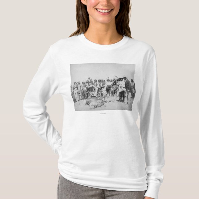 Lakota amerikanischer Ureinwohner, der T-Shirt (Vorderseite)