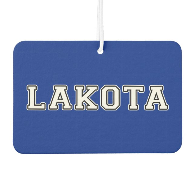 Lakota Autolufterfrischer (Vorderseite)